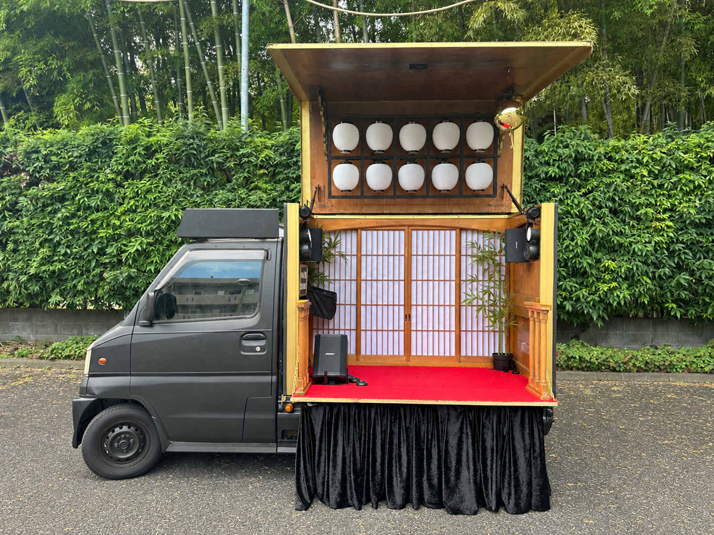ステージとして開いたTAKARABAKO
